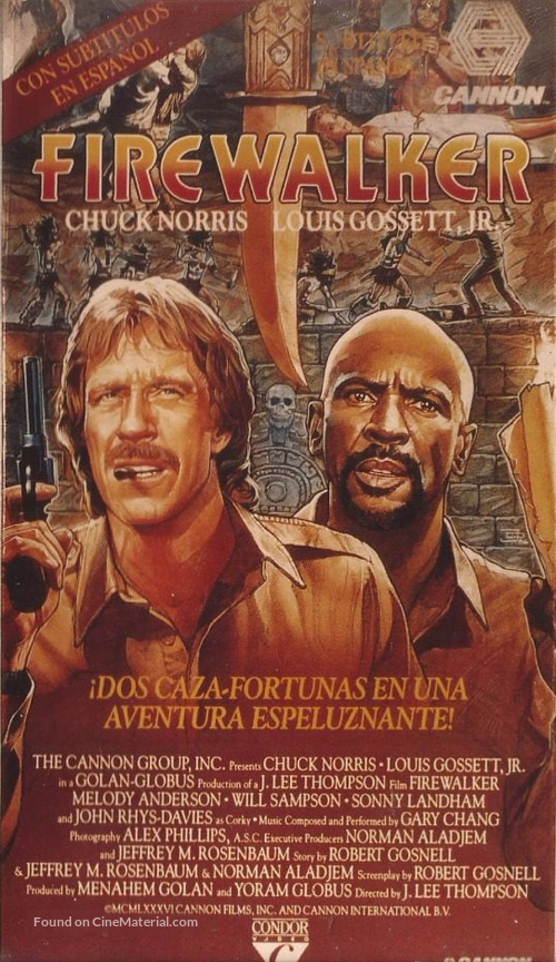 Firewalker - Spanish Movie Cover