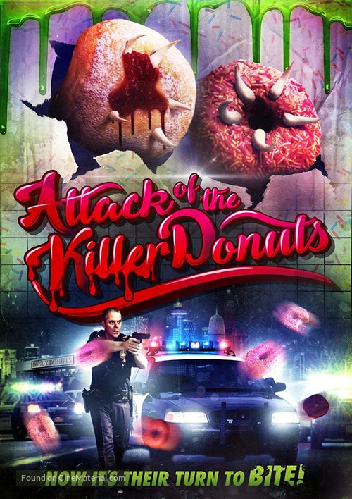 Attack of the Killer Donuts - British Movie Cover