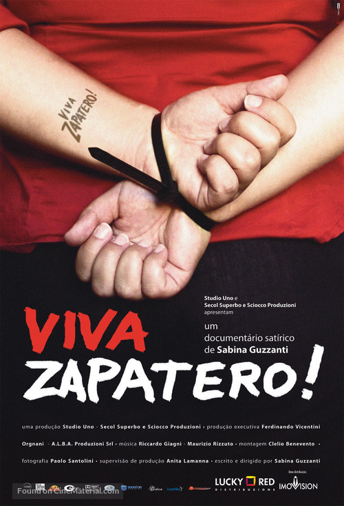 Viva Zapatero! - Brazilian poster