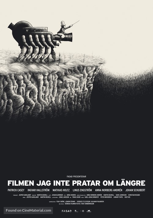 Filmen jag inte pratar om l&auml;ngre - Swedish Movie Poster