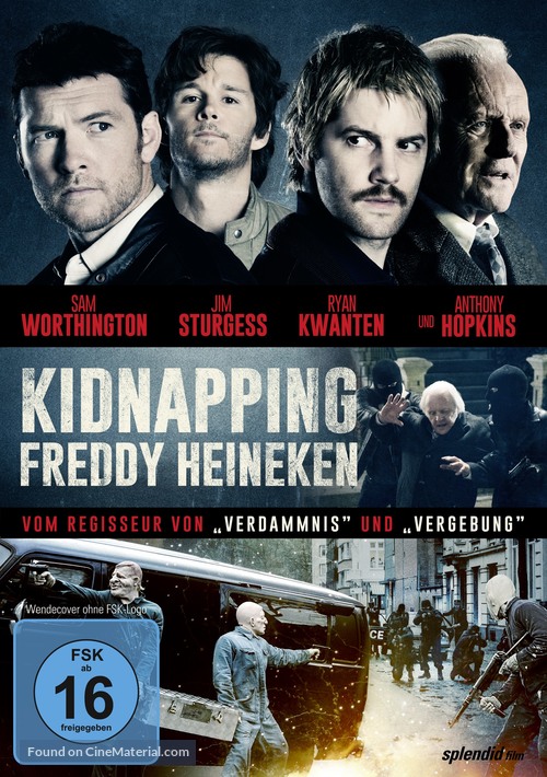 Kidnapping Mr. Heineken - German DVD movie cover