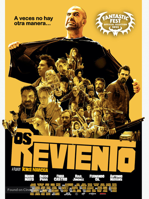 Os reviento - Spanish Movie Poster