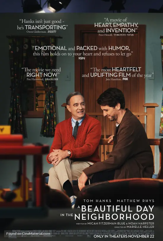 A Beautiful Day in the Neighborhood (2019) movie poster