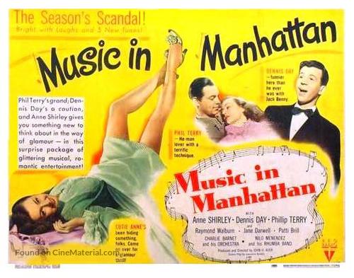 Music in Manhattan - Movie Poster