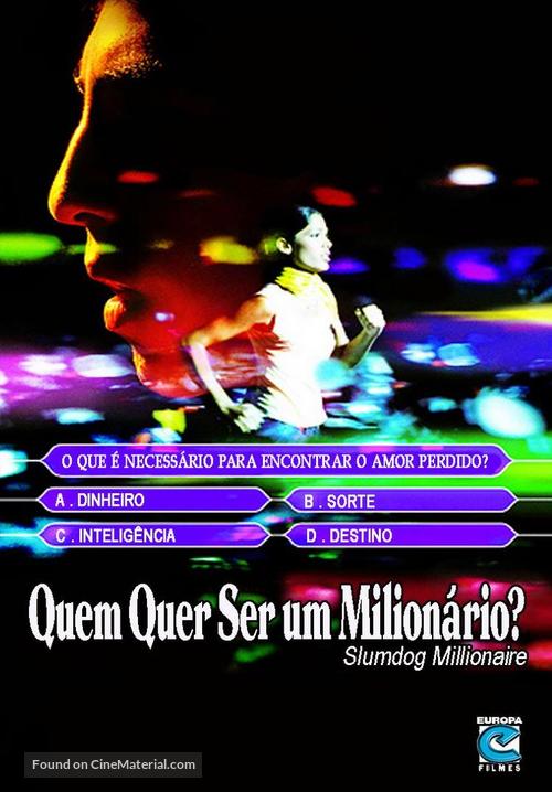 Slumdog Millionaire - Brazilian DVD movie cover