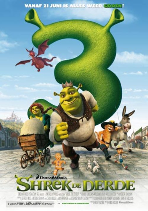 Shrek the Third - Dutch poster
