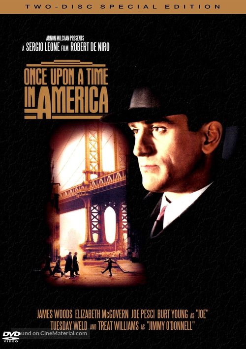 Once Upon a Time in America - DVD movie cover