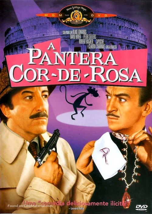 The Pink Panther - Brazilian DVD movie cover