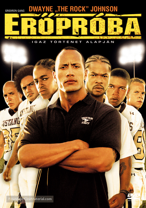 Gridiron Gang - Hungarian Movie Cover