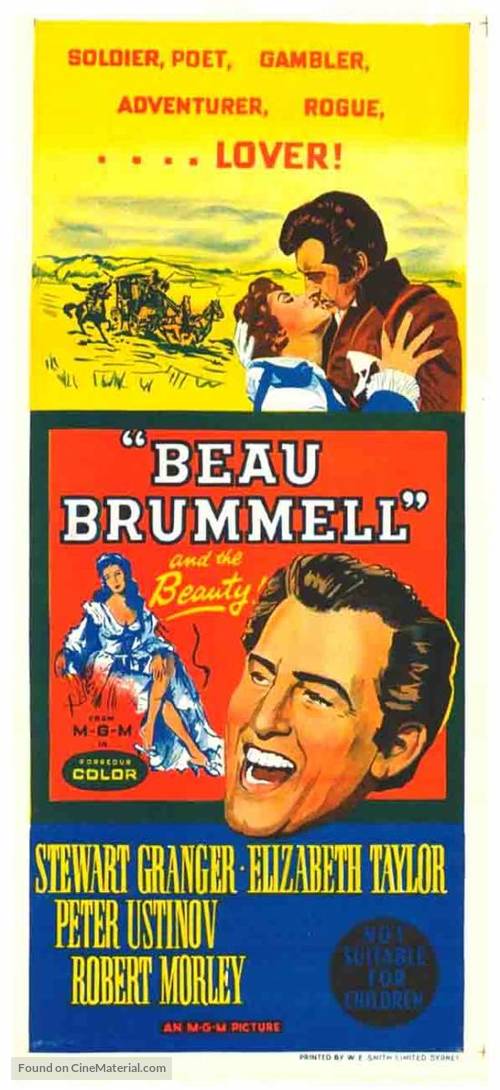 Beau Brummell - Australian Movie Poster