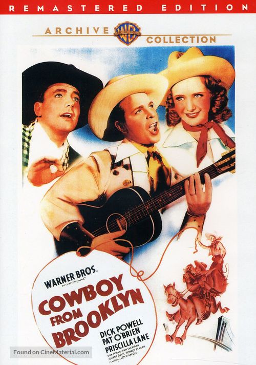Cowboy from Brooklyn - DVD movie cover
