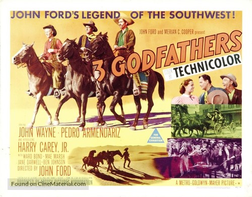 3 Godfathers - Movie Poster