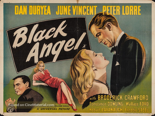 Black Angel - British Movie Poster