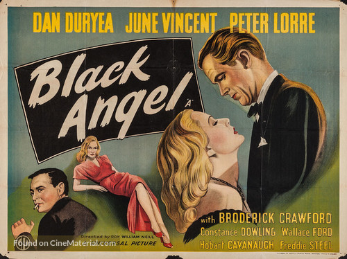 Black Angel - British Movie Poster