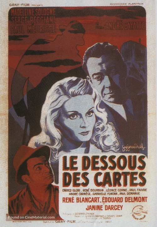 Le dessous des cartes - French Movie Poster