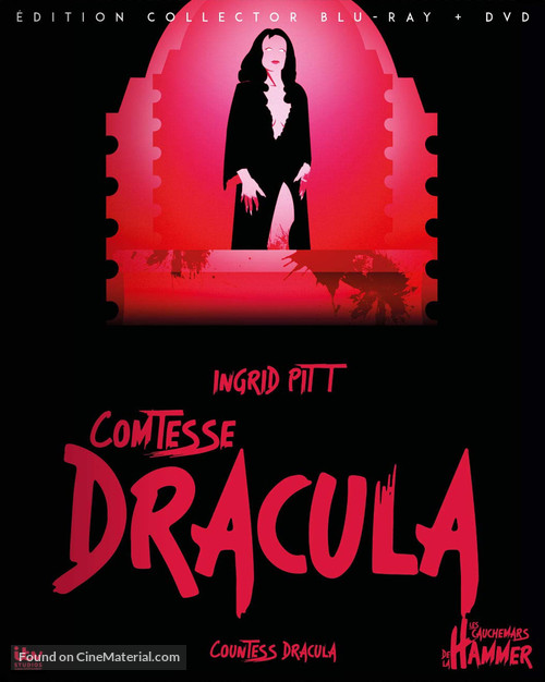 Countess Dracula - French Movie Cover