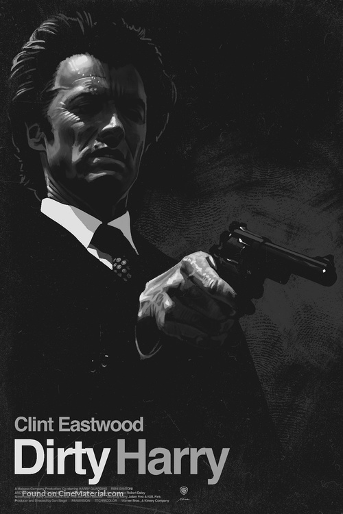 Dirty Harry - Swiss poster