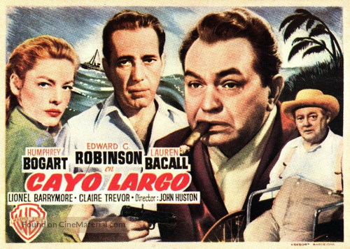 Key Largo - Spanish Movie Poster