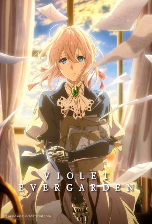 &quot;Violet Evergarden&quot; - Japanese Video on demand movie cover