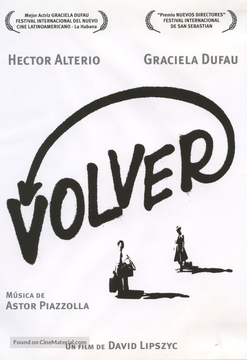 Volver - Argentinian DVD movie cover