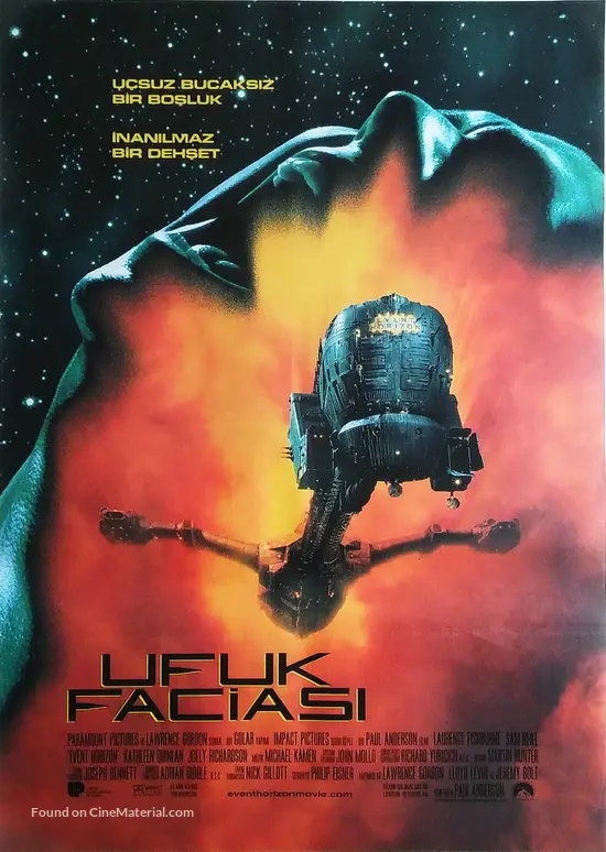 Event Horizon - Turkish Movie Poster