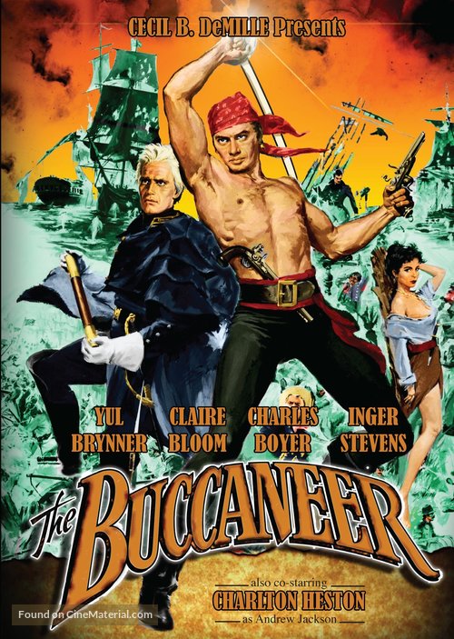 The Buccaneer - DVD movie cover