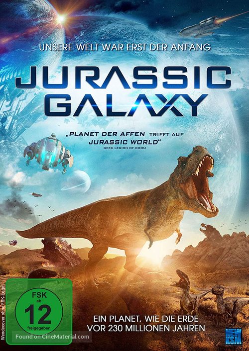 Jurassic Galaxy - German Movie Cover