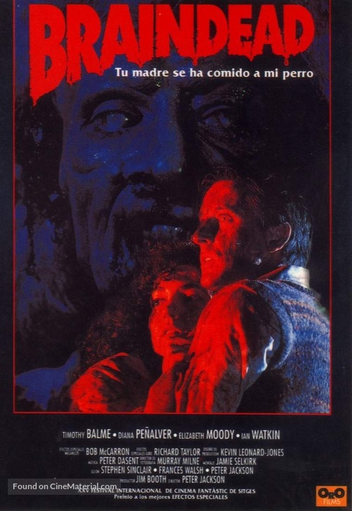 Braindead - Spanish VHS movie cover