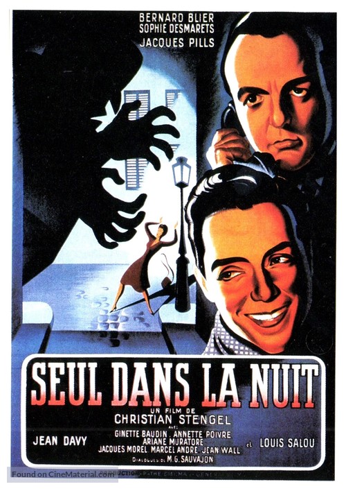 Seul dans la nuit - French Movie Poster