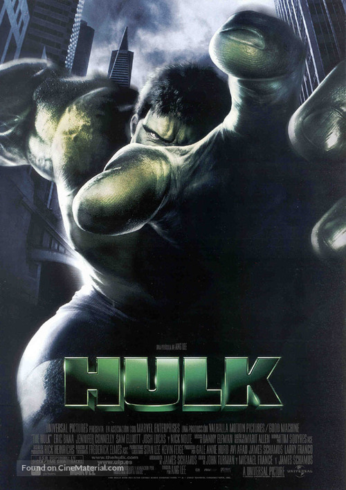 Hulk - Spanish Movie Poster