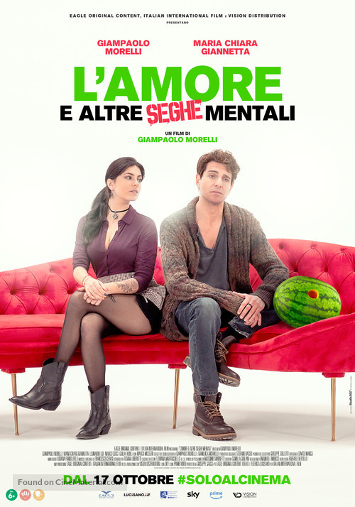 L&#039;amore e altre seghe mentali - Italian Movie Poster