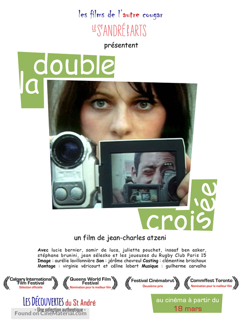La double crois&eacute;e: The Double Switch - French Movie Poster