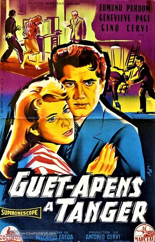 Agguato a Tangeri - French Movie Poster