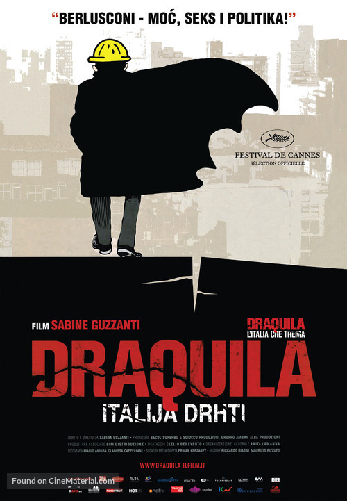 Draquila - L&#039;Italia che trema - Croatian Movie Poster