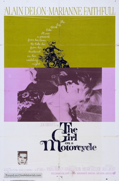 The Girl on a Motocycle - Movie Poster