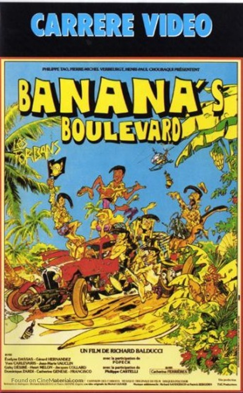 Banana&#039;s boulevard - French VHS movie cover