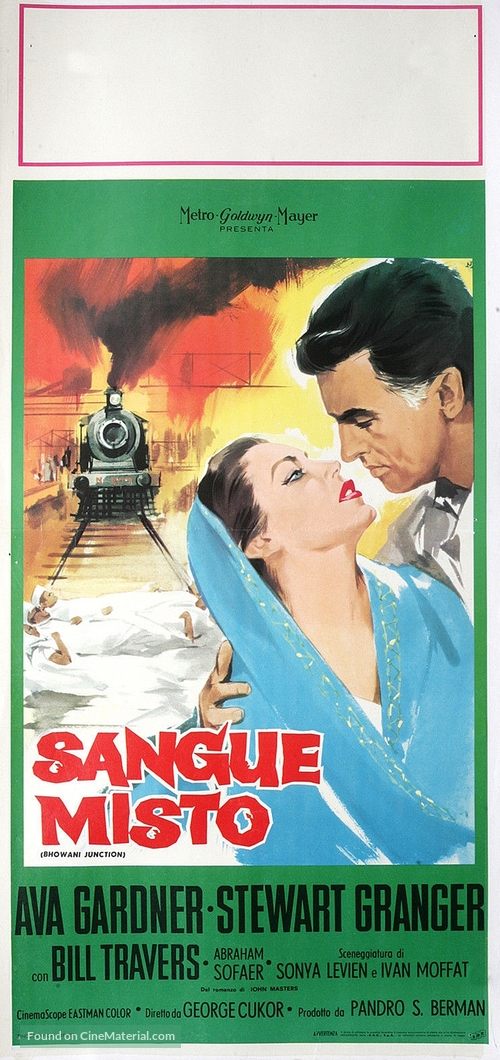 Bhowani Junction - Italian Movie Poster