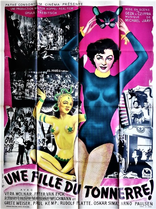 Dritte von rechts, Die - French Movie Poster