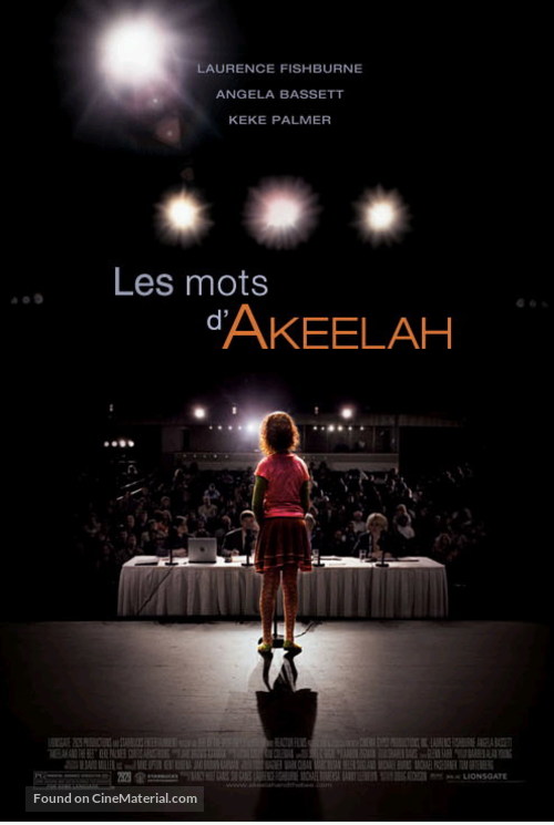 Akeelah And The Bee - Canadian Movie Poster