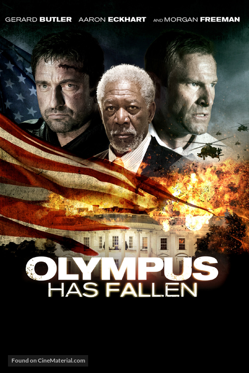 Olympus Has Fallen - DVD movie cover
