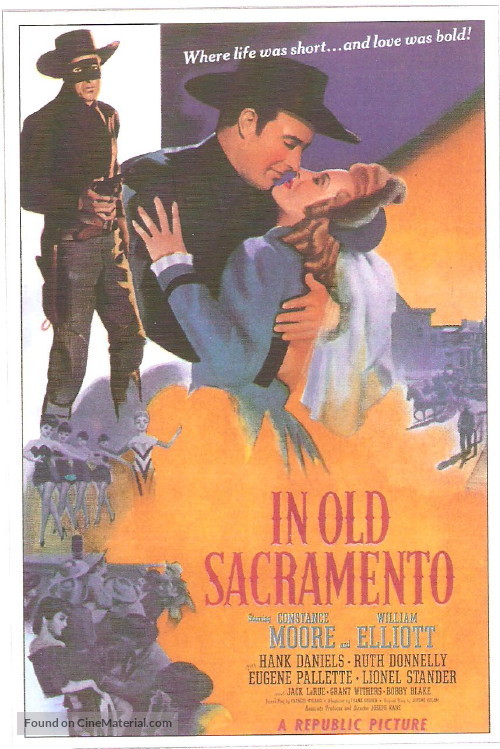 In Old Sacramento - Movie Poster
