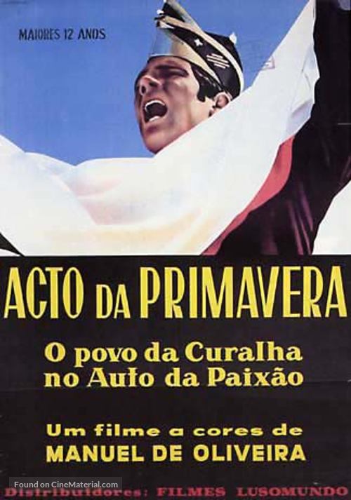 Acto de Primavera - Portuguese Movie Poster