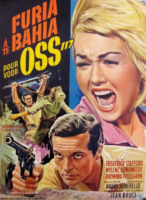 Furia &agrave; Bahia pour OSS 117 - Belgian Movie Poster