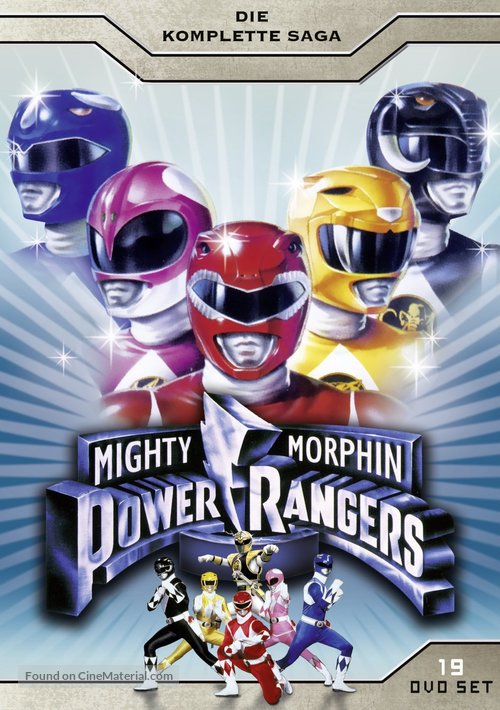 &quot;Mighty Morphin&#039; Power Rangers&quot; - German Movie Cover