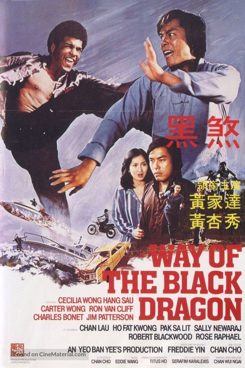 Way of the Black Dragon - Hong Kong Movie Poster