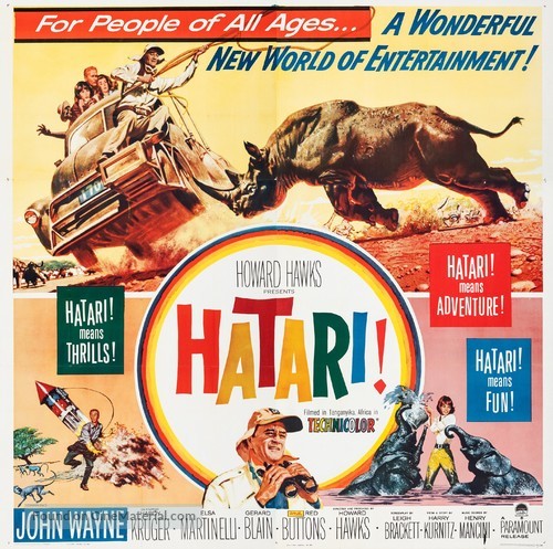 Hatari! - Movie Poster