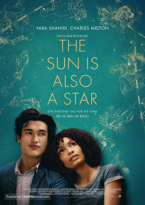 The Sun Is Also a Star - German Movie Poster