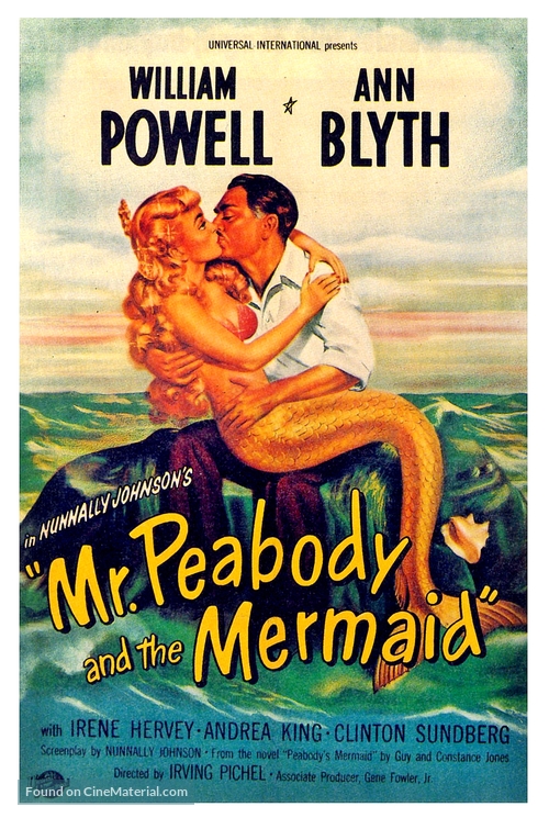 Mr. Peabody and the Mermaid - Movie Poster