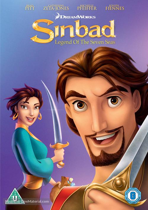 Sinbad: Legend of the Seven Seas - British Movie Cover
