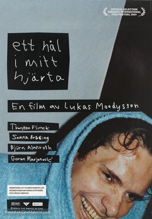 A Hole in My Heart - Swedish Movie Poster